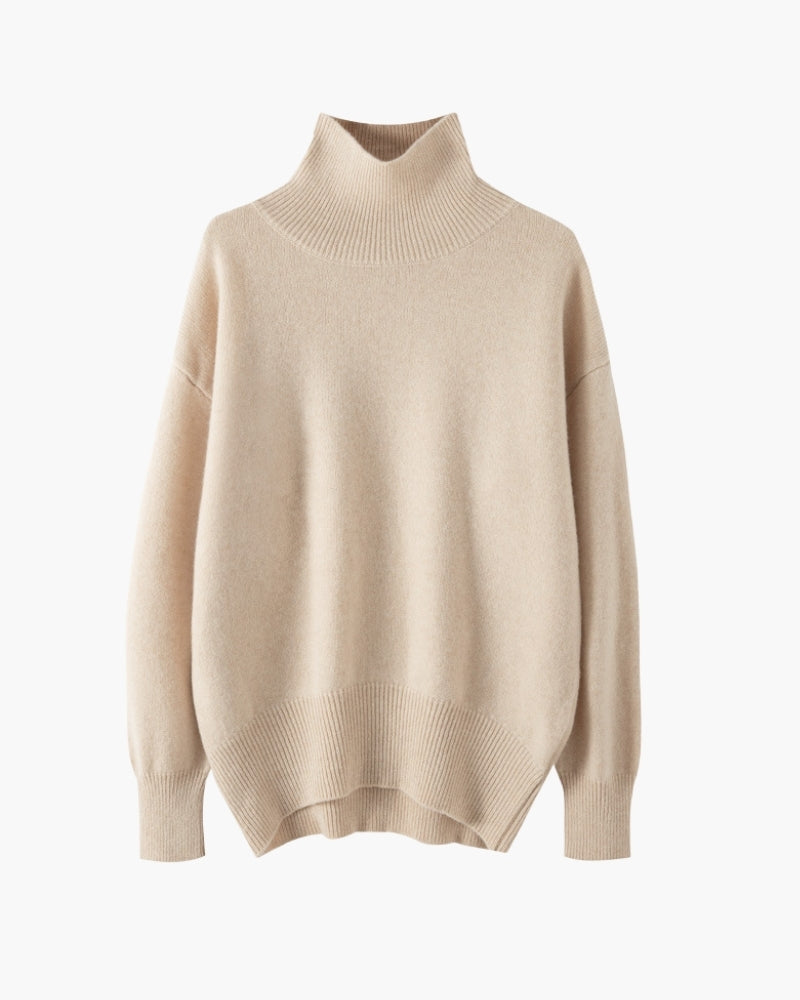 Eleganter Damen-Rollkragenpullover