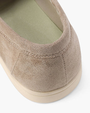 Wildleder-Loafer im Stil des alten Geldes