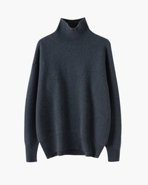 Eleganter Damen-Rollkragenpullover
