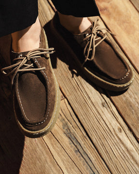 Premium-Wildleder-City-Schuhe