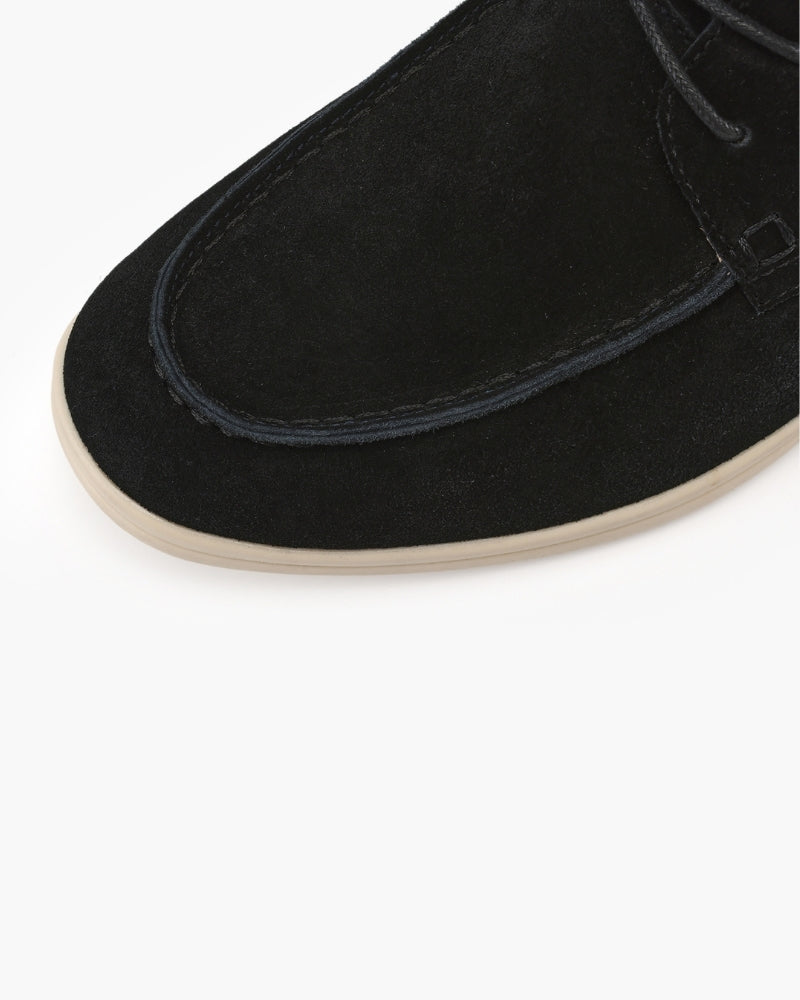 Premium-Schnürschuhe aus Wildleder