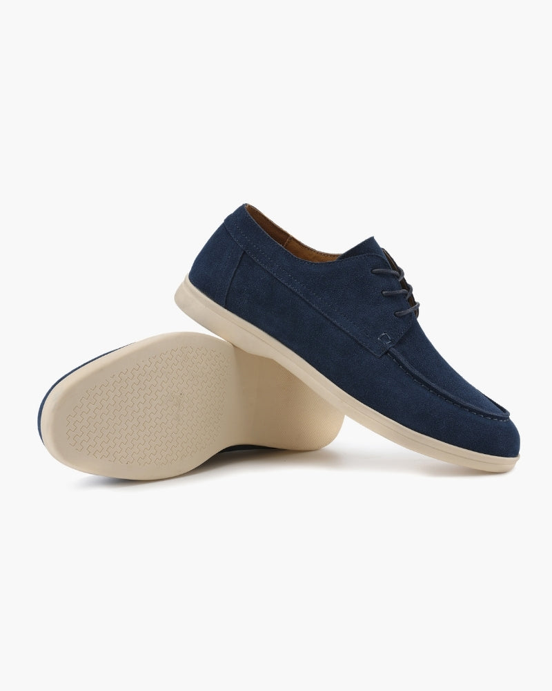 Premium-Schnürschuhe aus Wildleder