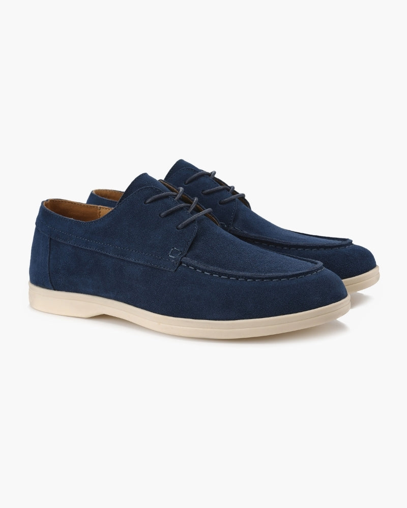 Premium-Schnürschuhe aus Wildleder