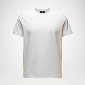 Minimalistisches Baumwoll-T-Shirt