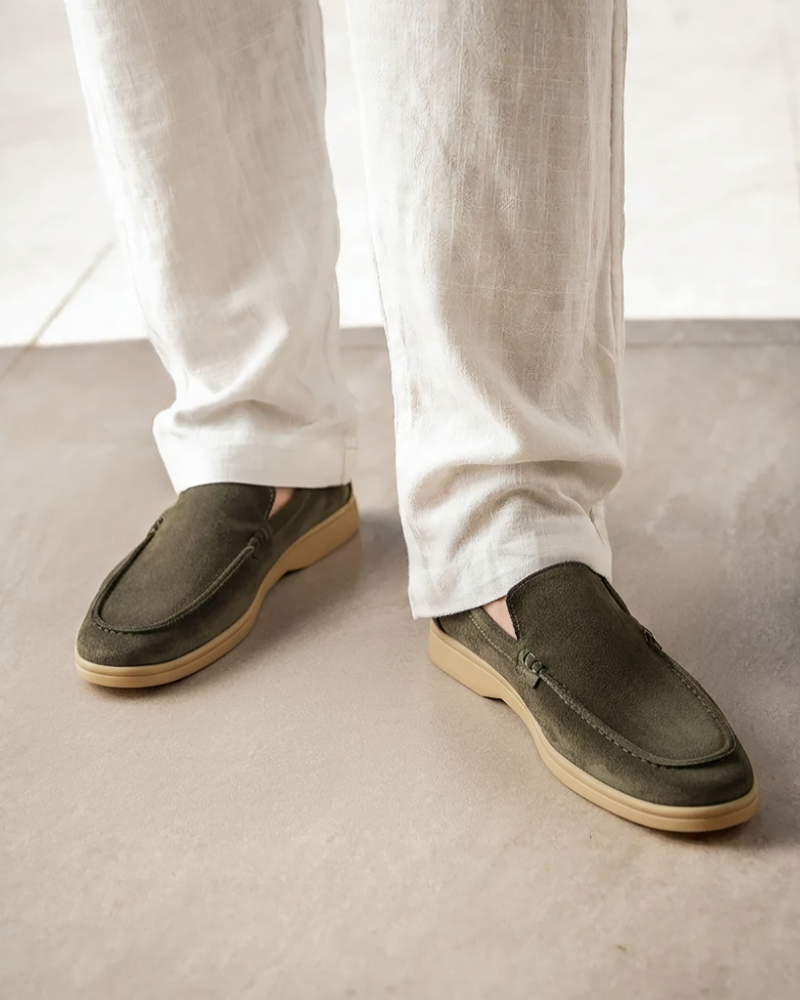 Old Money Premium Wildleder-Loafer